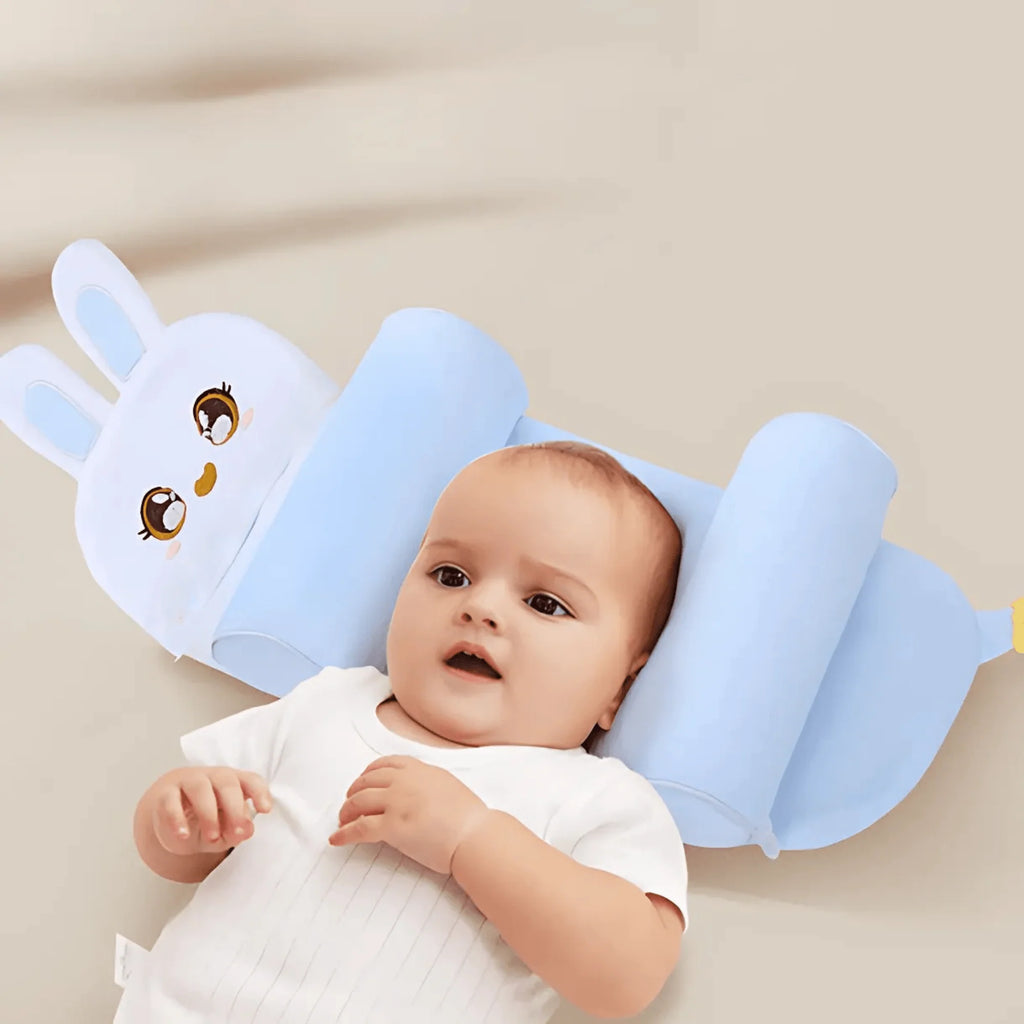 Soft Cotton Baby Pillow – Prevents Flat Head Syndrome